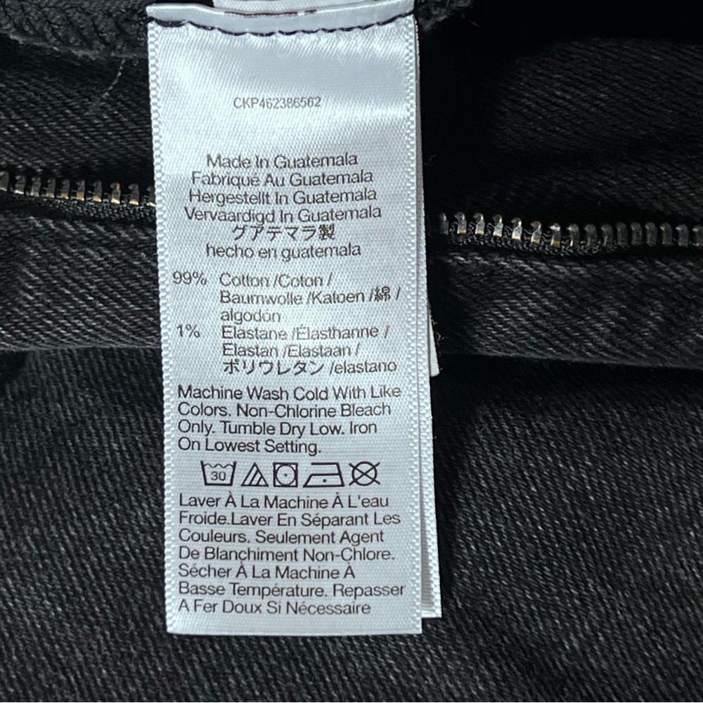 Madewell The Perfect Vintage Jean, Size 26 Black Wash - Picture 12 of 15